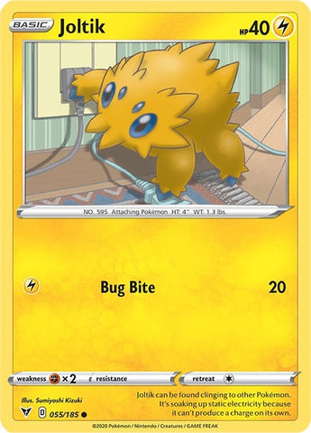 Image for Joltik (055/185) [SWSH04: Vivid Voltage]