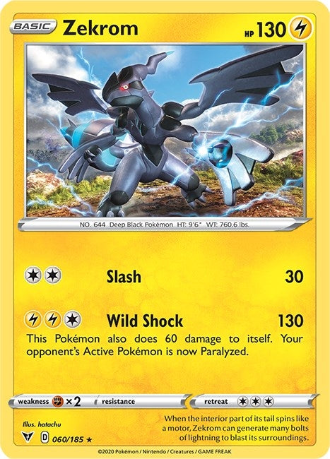 Image for Zekrom (060/185) [SWSH04: Vivid Voltage]