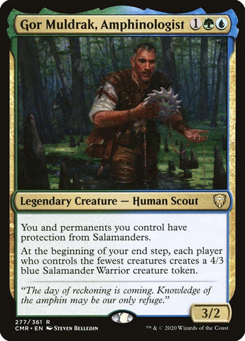 Image for Gor Muldrak, Amphinologist (277) [Commander Legends]