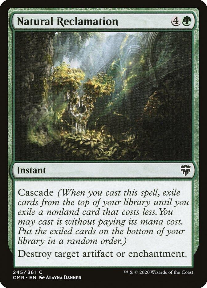 Image for Natural Reclamation (245) [Commander Legends]