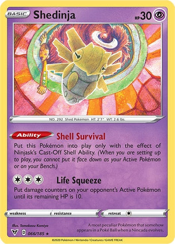 Image for Shedinja (066/185) [SWSH04: Vivid Voltage]