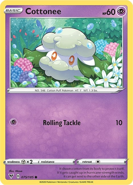 Image for Cottonee (075/185) [SWSH04: Vivid Voltage]