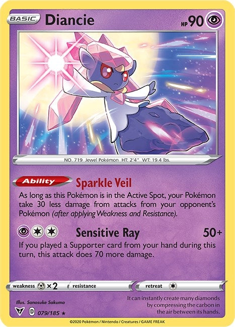Image for Diancie (079/185) [SWSH04: Vivid Voltage]