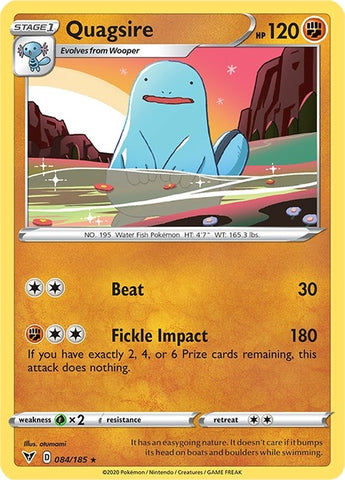 Image for Quagsire (084/185) [SWSH04: Vivid Voltage]