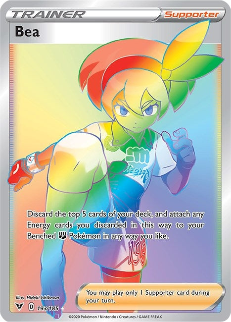 Image for Bea (Secret) (193/185) [SWSH04: Vivid Voltage]