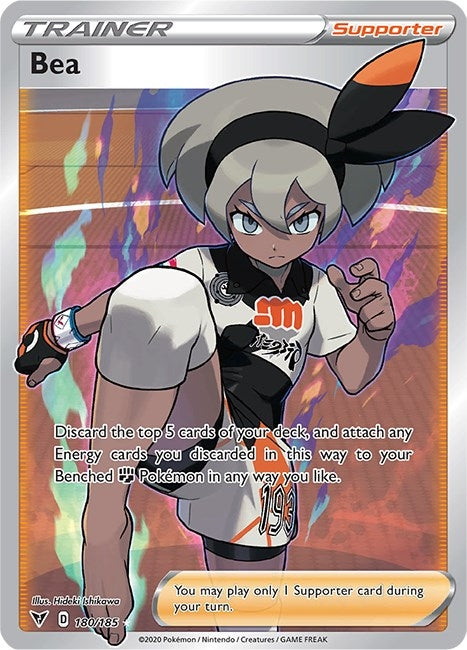 Image for Bea (Full Art) (180/185) [SWSH04: Vivid Voltage]