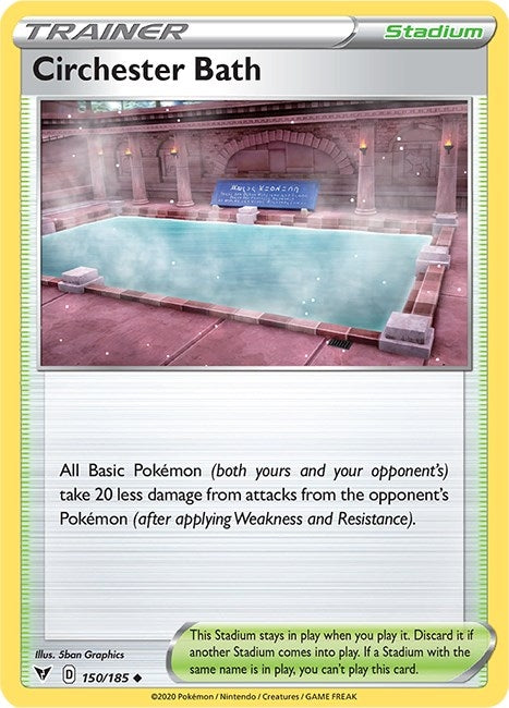 Image for Circhester Bath (150/185) [SWSH04: Vivid Voltage]