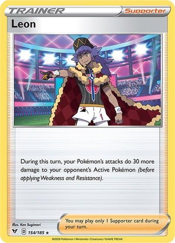 Image for Leon (154/185) [SWSH04: Vivid Voltage]