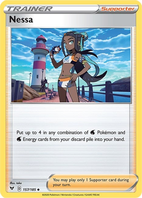 Image for Nessa (157/185) [SWSH04: Vivid Voltage]