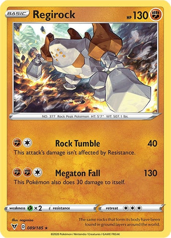 Image for Regirock (089/185) [SWSH04: Vivid Voltage]