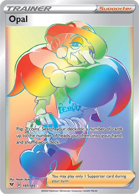 Image for Opal (Secret) (197/185) [SWSH04: Vivid Voltage]