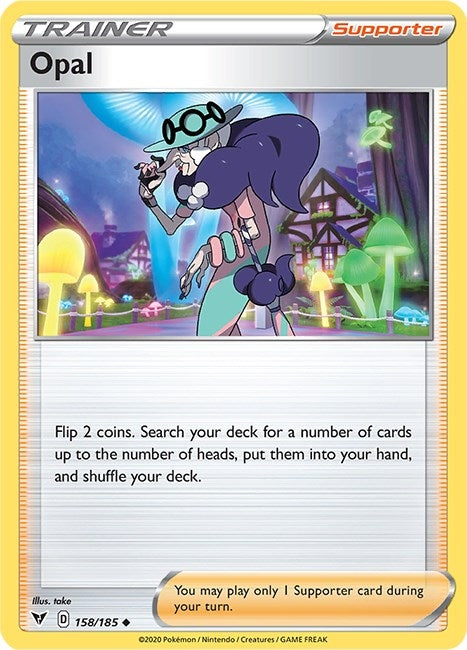 Image for Opal (158/185) [SWSH04: Vivid Voltage]