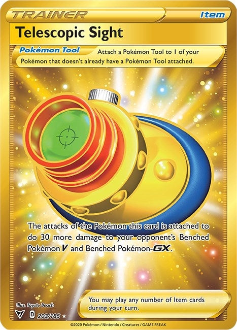 Image for Telescopic Sight (Secret) (203/185) - Pokemon