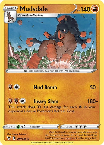 Image for Mudsdale (097/185) [SWSH04: Vivid Voltage]