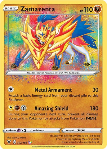 Image for Zamazenta (102/185) [SWSH04: Vivid Voltage]