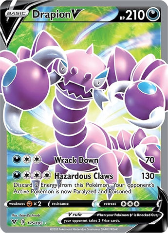 Image for Drapion V (Full Art) (175/185) [SWSH04: Vivid Voltage]