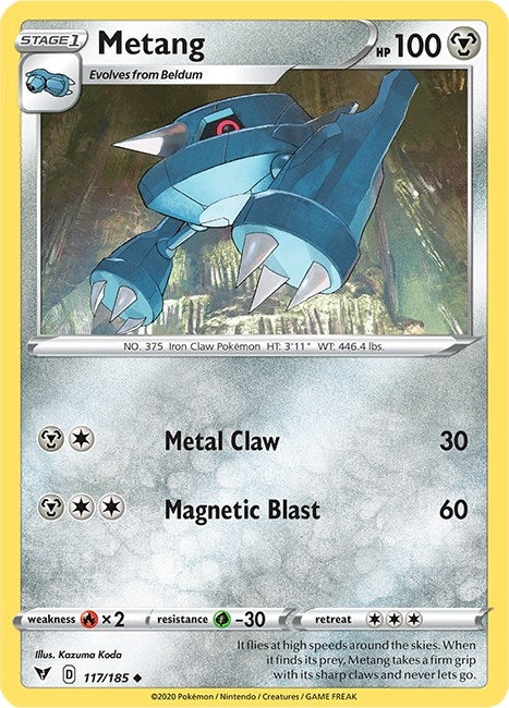 Image for Metang (117/185) [SWSH04: Vivid Voltage]