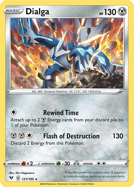Image for Dialga (121/185) [SWSH04: Vivid Voltage]