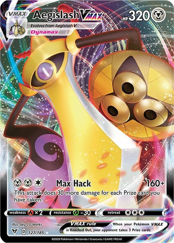 Image for Aegislash VMAX (127/185) [SWSH04: Vivid Voltage]