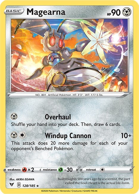 Image for Magearna (128/185) [SWSH04: Vivid Voltage]
