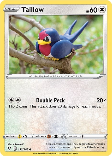 Image for Taillow (133/185) [SWSH04: Vivid Voltage]