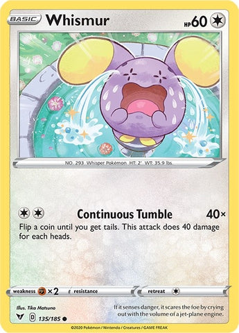 Image for Whismur (135/185) [SWSH04: Vivid Voltage]