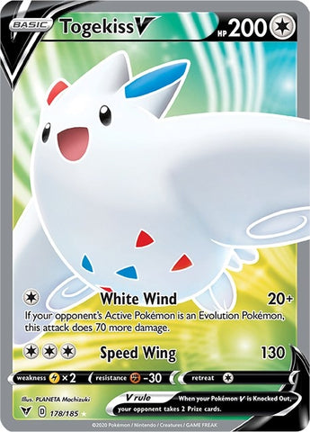 Image for Togekiss V (Full Art) (178/185) - Pokemon