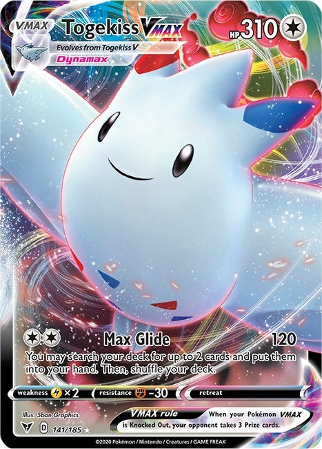 Image for Togekiss VMAX (141/185) [SWSH04: Vivid Voltage]