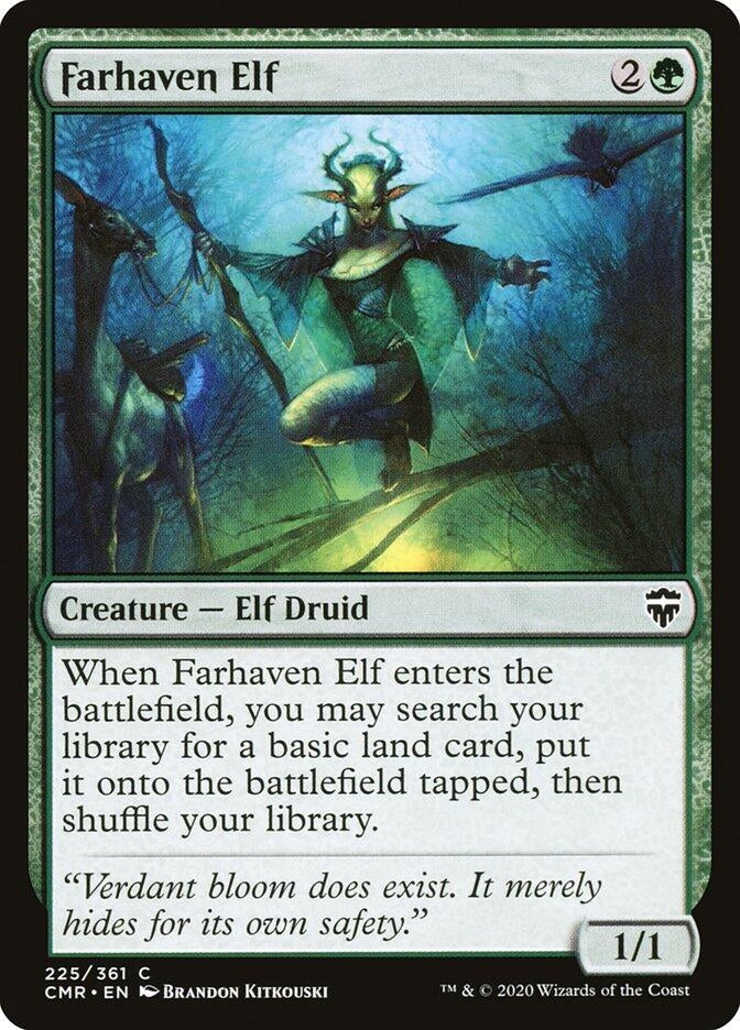 Image for Farhaven Elf (225) [Commander Legends]