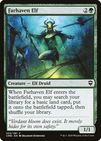 Image for Farhaven Elf (225) [Commander Legends]