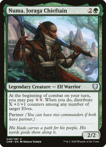 Image for Numa, Joraga Chieftain (246) [Commander Legends]
