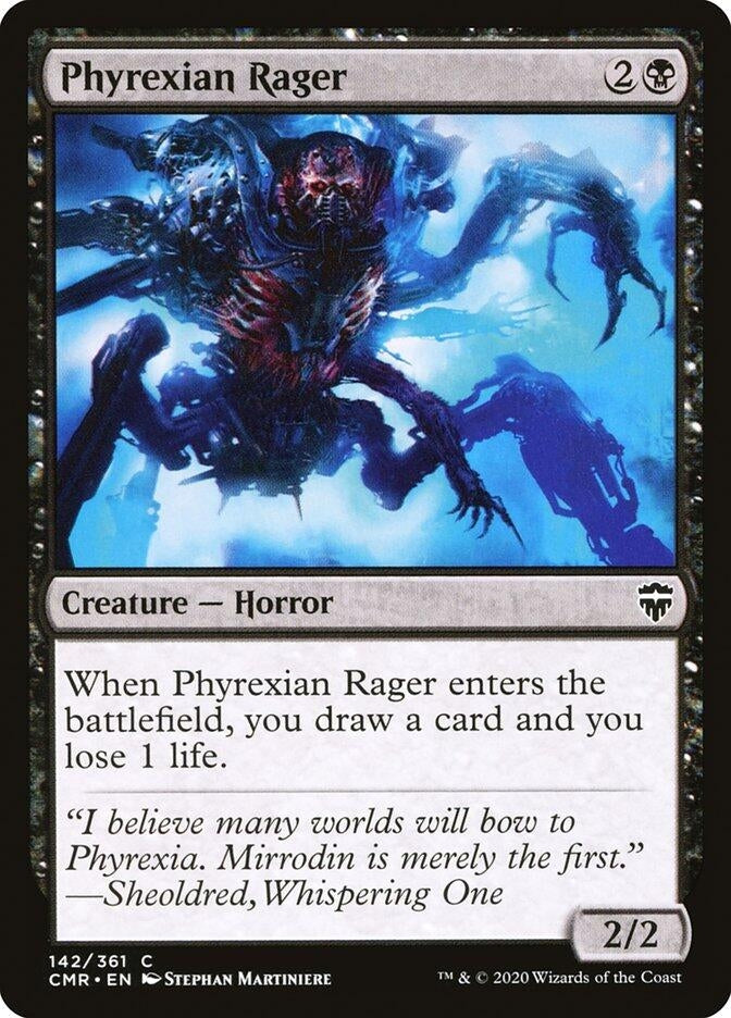 Image for Phyrexian Rager (142) [Commander Legends]