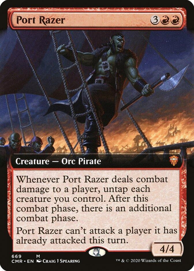 Image for Port Razer (Extended Art) (669) [Commander Legends]