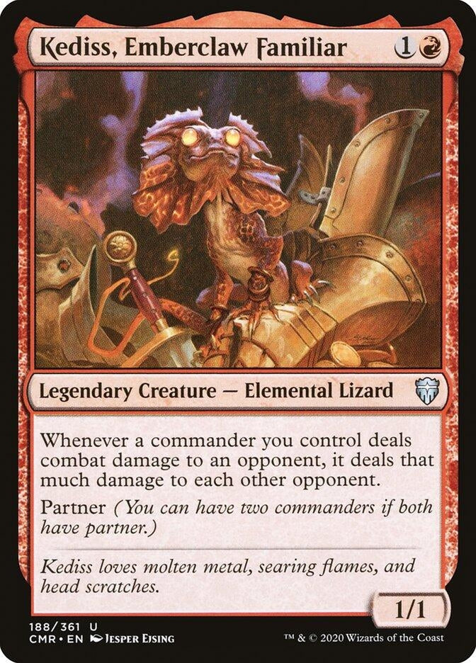 Image for Kediss, Emberclaw Familiar (188) [Commander Legends]