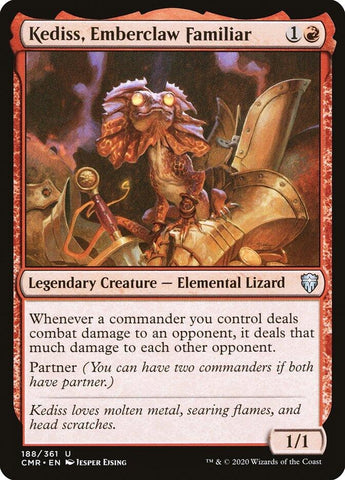 Image for Kediss, Emberclaw Familiar (188) [Commander Legends]