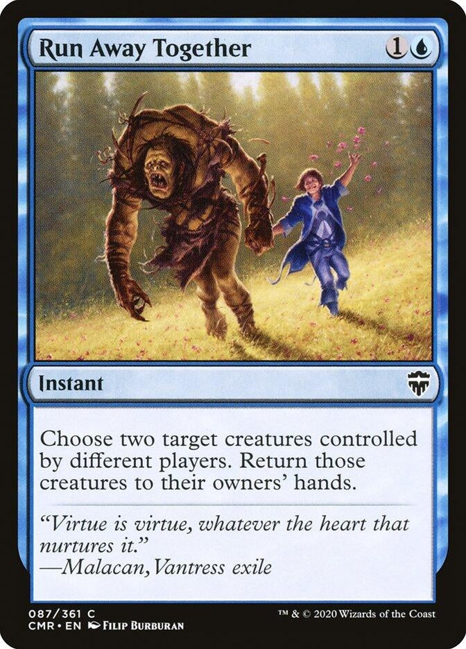 Image for Run Away Together (87) [Commander Legends]