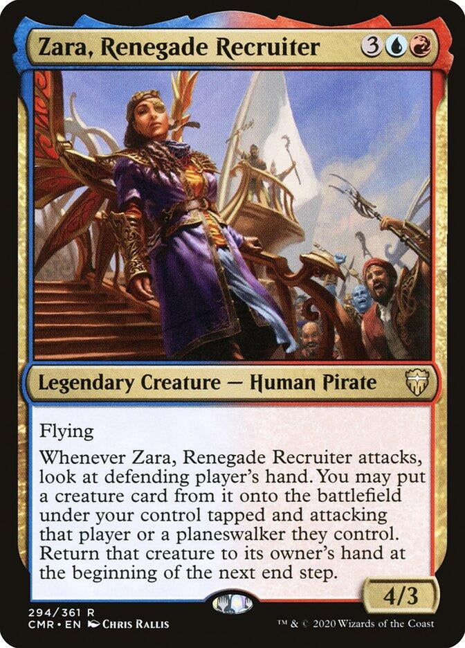 Image for Zara, Renegade Recruiter (294) [Commander Legends]