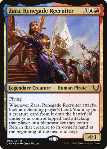 Image for Zara, Renegade Recruiter (294) [Commander Legends]