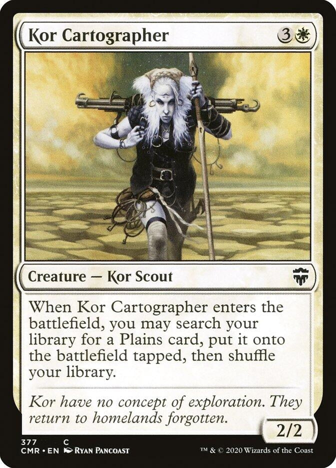 Image for Kor Cartographer (377) (377) [Commander Legends]