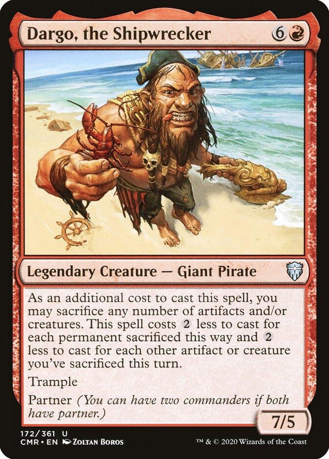 Image for Dargo, the Shipwrecker (172) [Commander Legends]