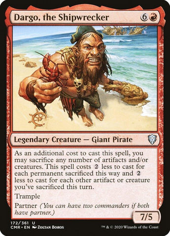 Image for Dargo, the Shipwrecker (172) [Commander Legends]