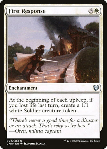 Image for First Response (22) [Commander Legends]