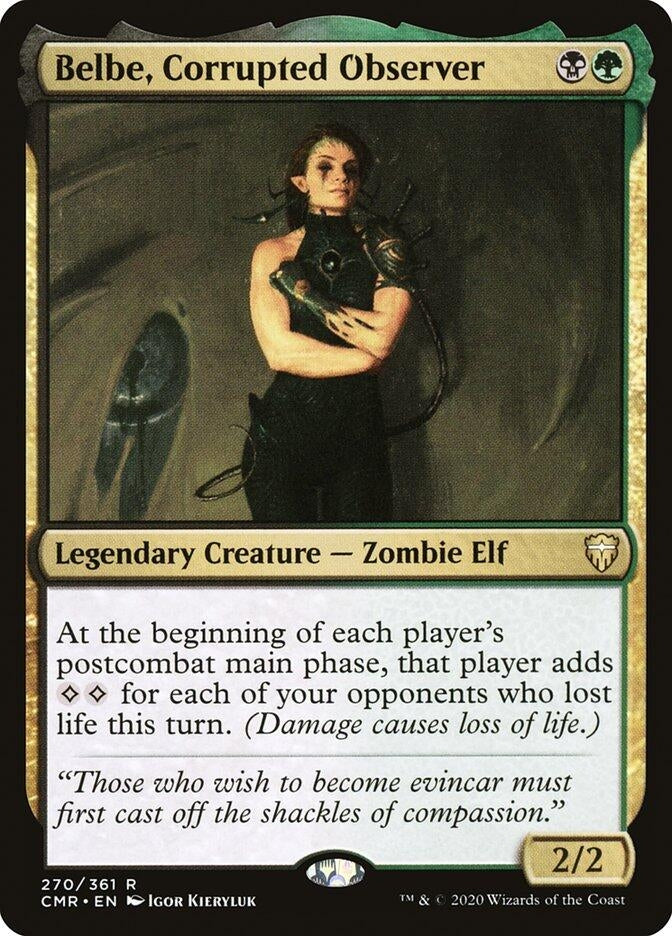 Image for Belbe, Corrupted Observer (270) [Commander Legends]