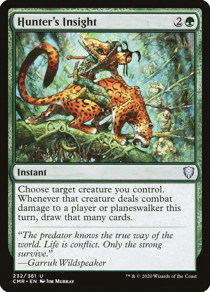 Image for Hunter's Insight (232) [Commander Legends]