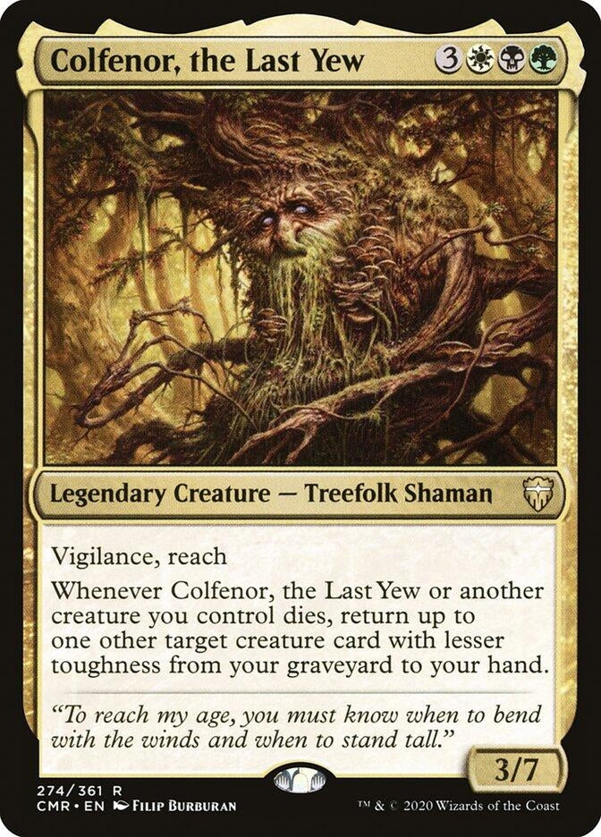 Image for Colfenor, the Last Yew (274) [Commander Legends]
