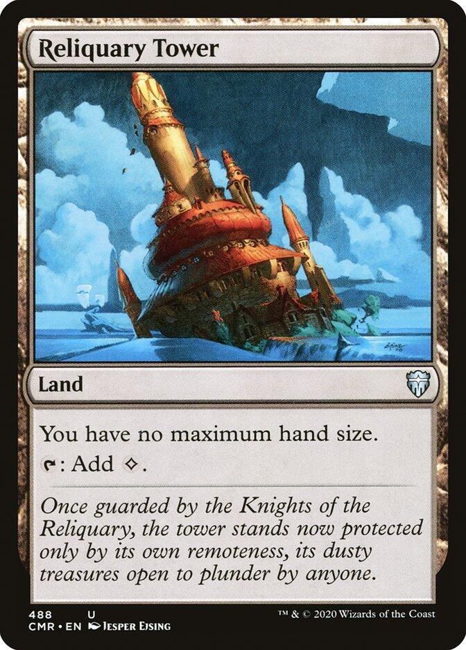 Image for Reliquary Tower (488) [Commander Legends]