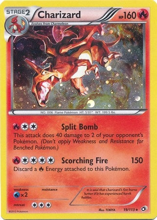 Charizard - 19/113 (Cosmos Holo) (019/113) (Miscellaneous Cards & Products)