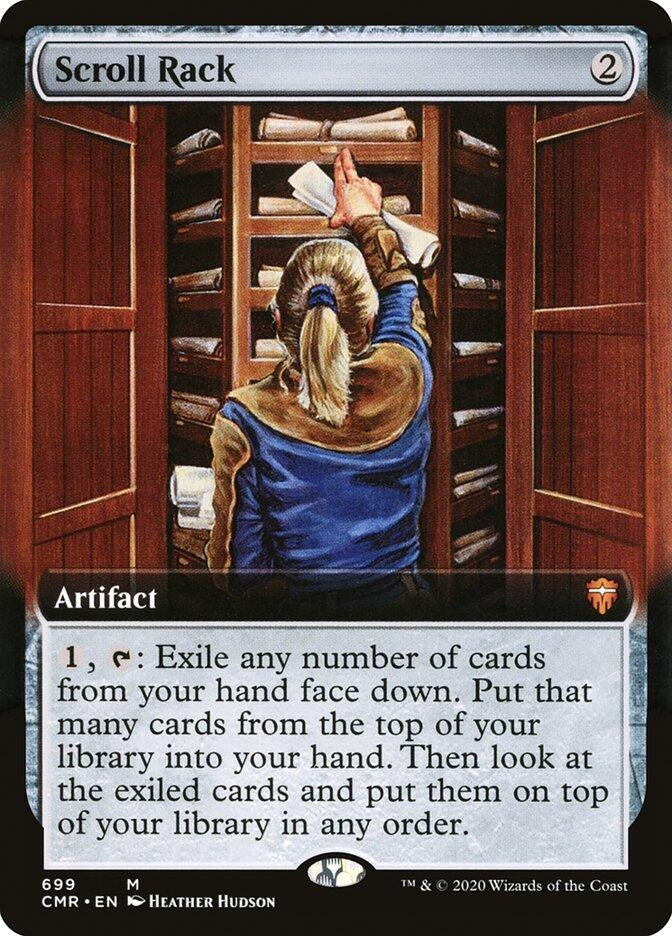Image for Scroll Rack (Extended Art) (699) [Commander Legends]