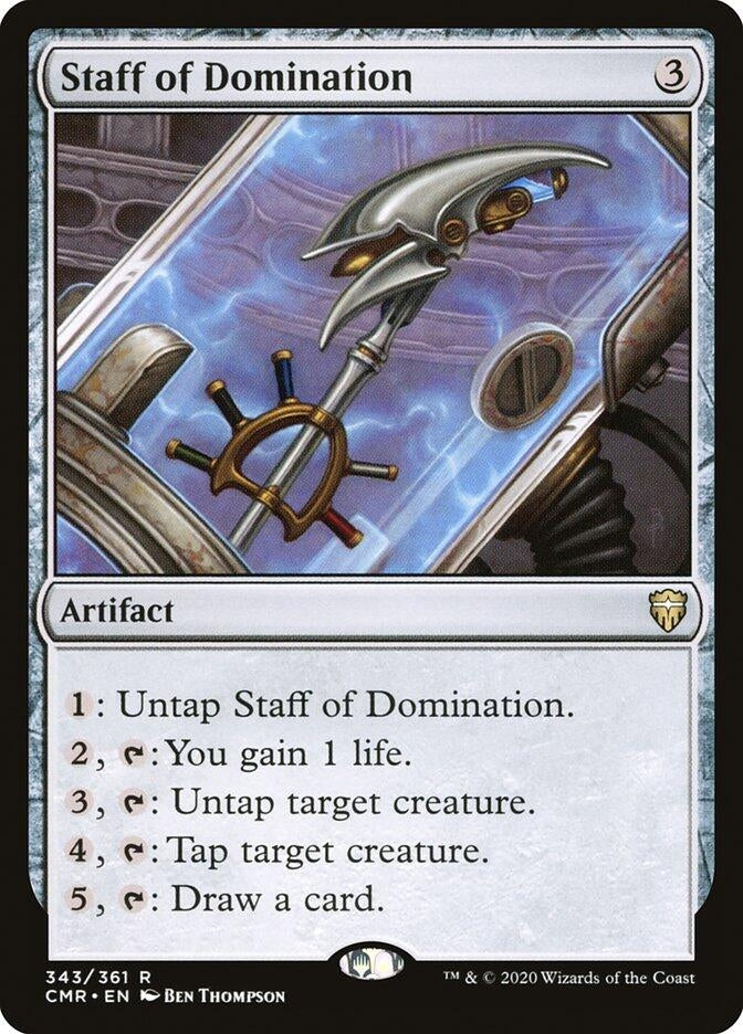 Image for Staff of Domination (343) [Commander Legends]