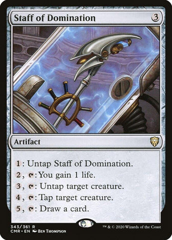Image for Staff of Domination (343) [Commander Legends]